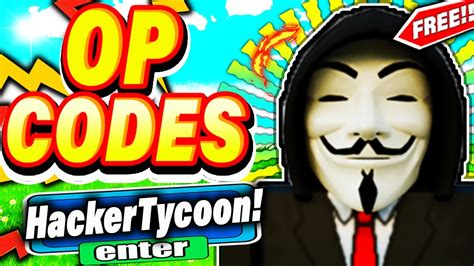 All New Secret Codes In Roblox Hacker Tycoon New Codes In Roblox