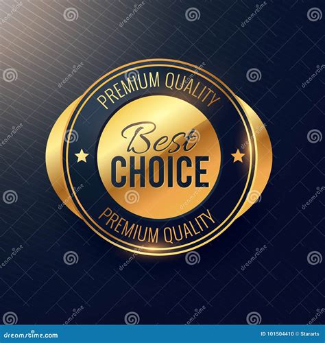 Best Choice Golden Label And Badge Design For Premium Quality Stock