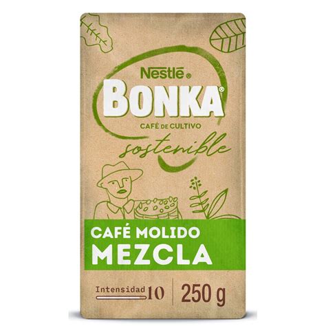 Café molido BONKA mezcla 70 30 250 g preciosdelsuper es