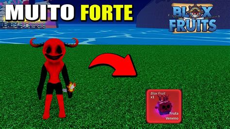 MINHA NOVA FRUTA NO BLOX FRUITS VENENO YouTube