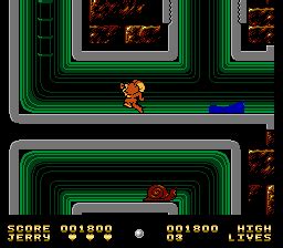 Screenshot Of Tom Jerry NES 1991 MobyGames