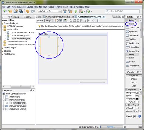 LAB 19 NetBeans GUI Builder Matisse