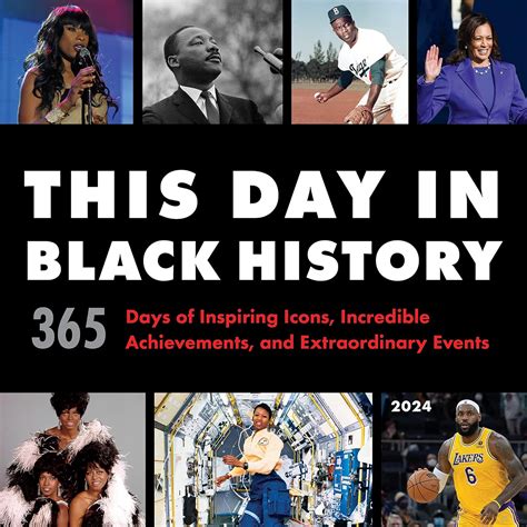 2024 This Day in Black History Wall Calendar: 365 Days of Incredible