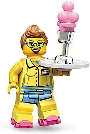 Lego Series Diner Waitress Lego Figure Amazon Co Uk Toys Games