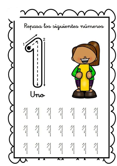 Numeros Del Al Para Ni Os Simple Semana