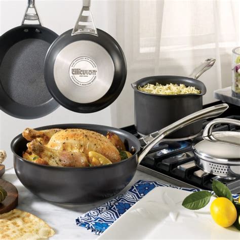 Circulon Infinite Non Stick Aluminium 5 Piece Pan Set Dunelm