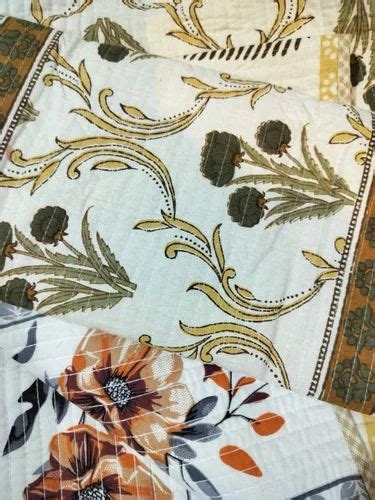 Cotton Plain Quilted Bed Covers, For Home, Double at Rs 1250/piece in Jaipur