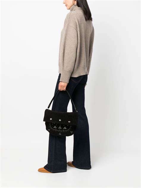 Jérôme Dreyfuss Jerry M Taos Shoulder Bag In Black ModeSens