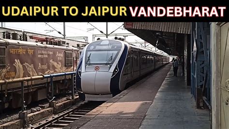 Vande Bharat Express Udaipur To Jaipur The Train Diaries Viral