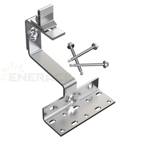 Wholesale Double Adjustable Tile Roof Hook Available For Rail Clamp ERK