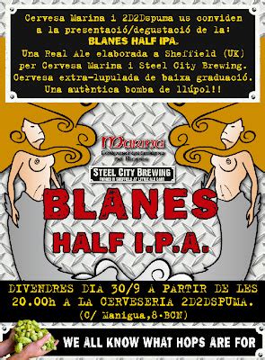 Cerveza Artesanal En Catalunya Presentaci N Blanes Half Ipa Al D Dspuma