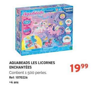 Promo Aquabeads Les Licornes Enchantées chez Trafic iCatalogue fr