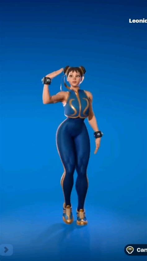 Fortnite Emote Carefree Chun Li Transition Youtube