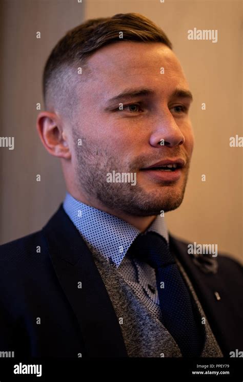 Carl Frampton After The Press Conference At Grosvenor House London