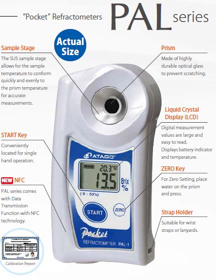 Atago 3848 PAL TOMATO Digital Hand Held Pocket Refractometer PAL