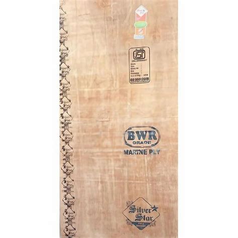 12mm Marine Hardwood BWR Grade Plywood For Furniture Size 8 X 4 Feet