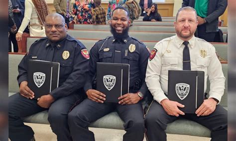 Three Promoted At The Vicksburg Police Department Vicksburg Daily News