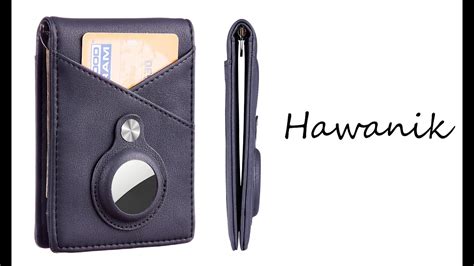 Hawanik Bidold Airtag Wallet With Spring Money Clip Youtube