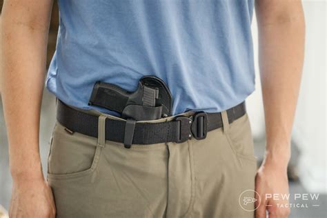 6 Best Gun Belts For Concealed Carry And Range Hands On Pew Pew Tactical