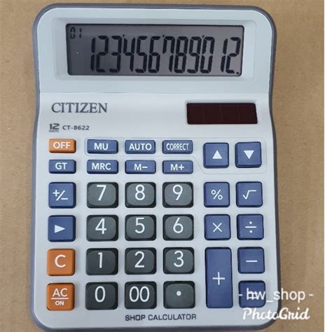 Kalkulator Citizen Ct Kalkulator Digit Lazada Indonesia