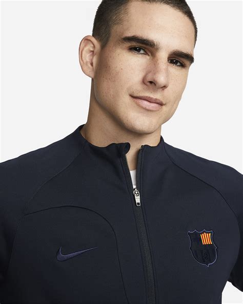 Veste de football à zip Nike Dri FIT Barcelona Academy Pro Anthem pour