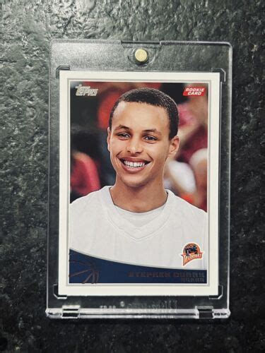 Topps Stephen Steph Curry Rc Rookie Golden State Warriors