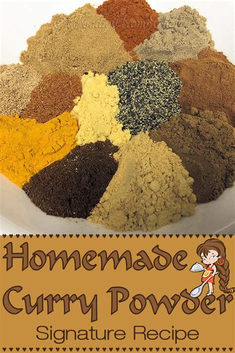 Homemade Curry Powder Foodie Home Chef Recipe Homemade Curry