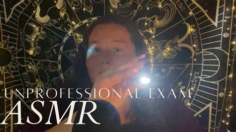 Asmr Unprofessional And Aggressive Cranial Nerve Exam Youtube