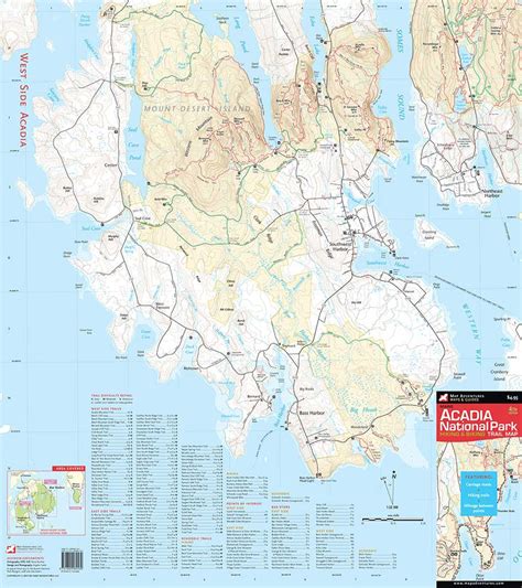 Acadia National Park - Map Adventures