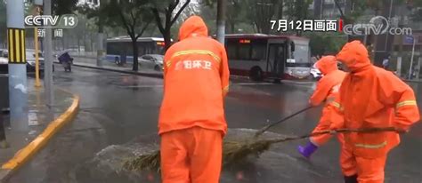 风雨中 逆行身影守护平安 党员干部冲在前 冒雨作业不停歇央广网