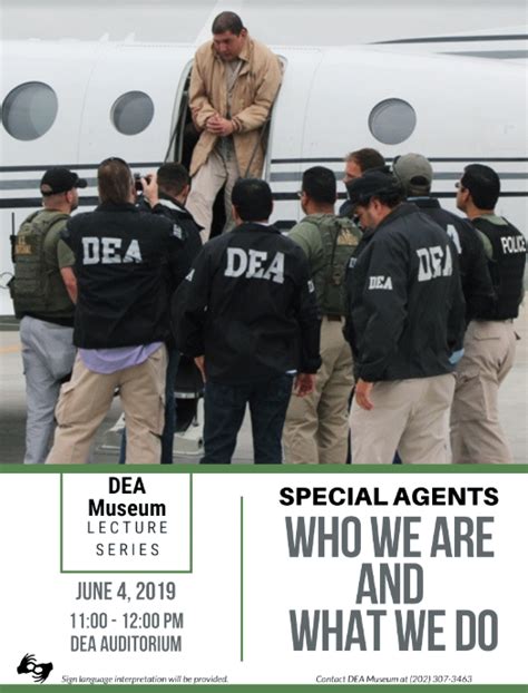 Dea Museum Lecture Dea Special Agents Get Smart About Drugs