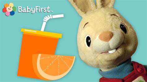 What Is It Orange Juice Harry The Bunny Babyfirst Tv Youtube