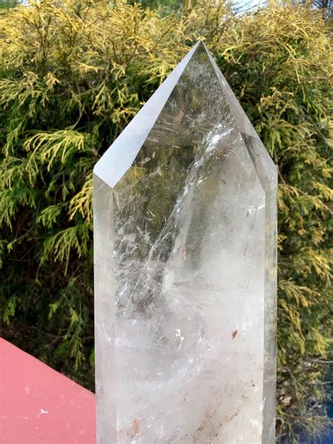 Quartz Crystal Generator Large Lb Oz Tower Etsy