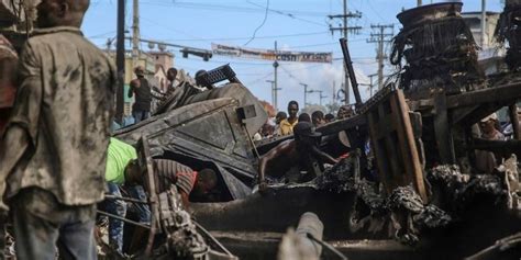 Nouveau drame en Haïti au moins 62 morts dans l explosion d un camion