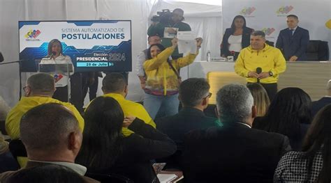 Presentan Candidatura Presidencial De Jos Brito Ante El Cne