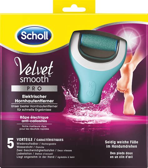 Scholl Hornhaut Entferner Elektrisch Velvet Smooth Pro 1 St Dauerhaft