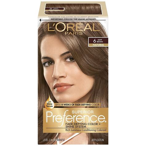 Loreal Paris Superior Preference Fade Defying Color Shine System 6