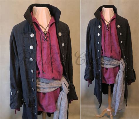 Male Pirates Brielle Costumes Pirate Fashion Pirate Outfit Pirate