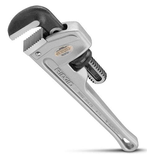 RI47057 RIDGID 12 Aluminium Straight Pipe Wrench 812 The Boss Shop