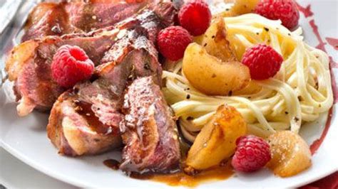 Magret De Canard Au Miel Et Sauce Soja Aux Framboises