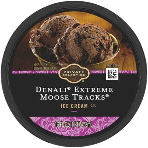 Private Selection® Extreme Moose Tracks Ice Cream Pint 16 Oz Fred Meyer