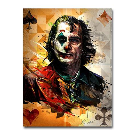 5d Diy Diamond Painting Joker Full Drill Diamond Embroidery Etsy