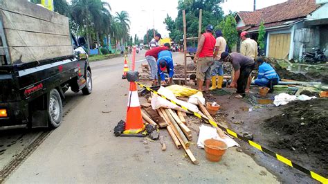 Pipa Induk Pdam Cilacap Bocor Distribusi Air Terganggu