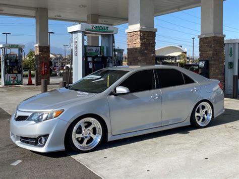 2012 Toyota Camry With 19x8 5 30 ESR Sr02 And 225 35R19 Delinte D7