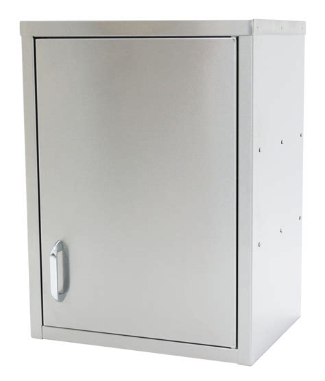 Parry WCH450 STAINLESS STEEL HINGED WALL CUPBOARD SINGLE DOOR 450mm Wide