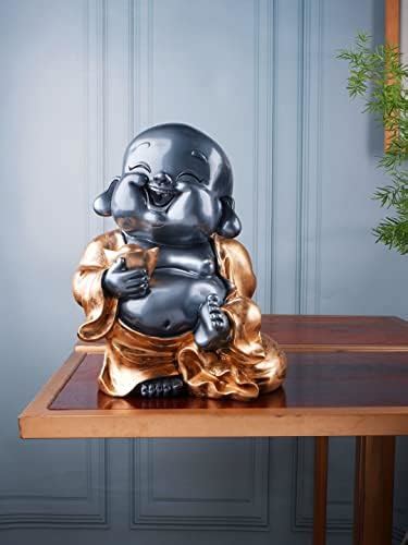 Buy Karigaari Laughing Baby Buddha Resine Showpiece I Best Home Décor