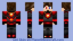 Redstone Amulet Minecraft Skin