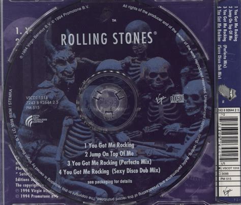 The Rolling Stones You Got Me Rocking Dutch Cd Single —