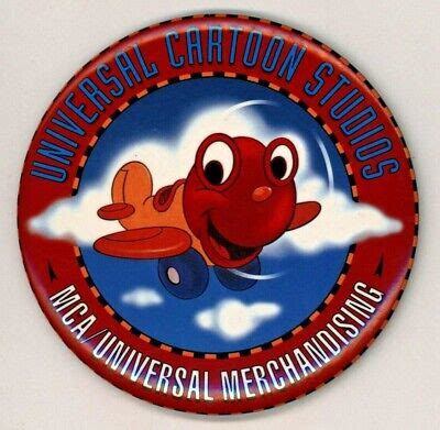 1980's Universal Cartoon Studios 4" Pinback Button | eBay