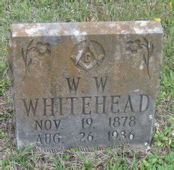 Willie Winston Ww Whitehead Sr M Morial Find A Grave